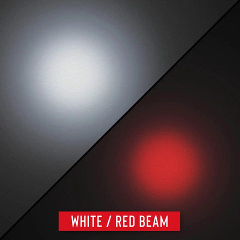 Rechargeable LED Headlamp With Dual Color White And Red Beam, 435 Lumen Output, USB Charging, Power Lockout Prevents Accidental Power On
