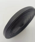 13Ft PU Leather Ito Sageo Rope For Katana Tsuka Wrap Dope Black Cord For Samurai Sword Handle DIY Scabbard Decor Flexible Durable Ito Wrapping Cord Great For DIY Katana Projects No Sword Included - close-up of black coiled cord