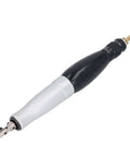 Beefy Pneumatic Pencil Die Grinder With 8000 BPM, 2.0 Mm Stroke, Aluminum Alloy Build shown in side view