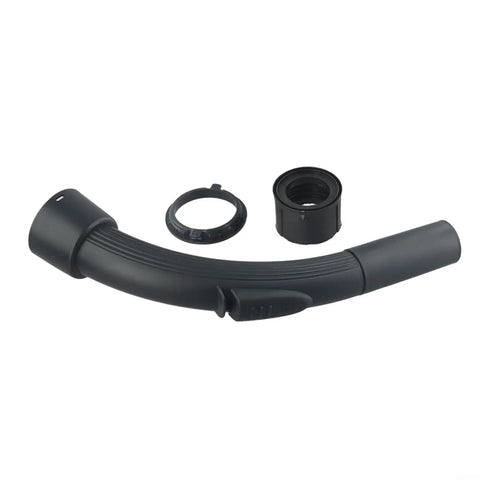 Bent Vacuum Hose Handle 32mm Connector Replacement For Hoover Vacuum Cleaners Durable Build Easy Snap Fit Tight Connection Rugged Vacuum Accessory