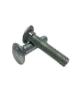 5/16-18 Hot Dipped Galvanized Carriage Bolts And Hex Nuts 25 Pack with threaded design for DIY projects and home repairs