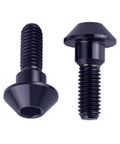 Titanium M6x20mm Allen Head Brake Disc Bolts for Suzuki GSXR and Yamaha R1 R6 YZF 6 Pack Black Finish TC4 Titanium Alloy Grade 5 Anti Corrosion