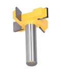Top Tier Strong Hardened Steel 4 Flute Surfacing Router Bit With Anti Rebound Design For Smooth Wood Milling And Planing Tasks, 2 inch dia.