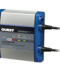 Onboard 12V 5A Marine Battery Charger Single Bank With 120V Input IP67 Waterproof For Fresh And Saltwater Use Includes Reverse Polarity Overcurrent Overvoltage Overtemperature And Ignition Protection With Inline Fuses