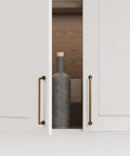 10 Pack Antique Brass Cabinet Pulls 6.3 Inch Hole Center Vintage Retro Drawer Handles For Kitchen Cupboard Bathroom Dresser