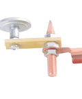 Heavy Duty Welding Magnet Head With 4mm Insulation Board For Smooth Metal Surfaces Super Strong Suction and safety clamp detail.