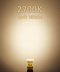 GU10 LED Spotlight Bulbs, 5.5W Dimmable, 50W Equivalent illuminating 2700K Soft White Glow, warm light display