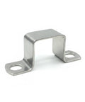 Sturdy Stainless Steel Square Tube Clamp For 0.4 Inch Tubing, 90 Degree Right Angle Frame Connector For Shelving And DIY Projects