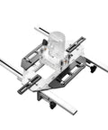 Foolproof Wood Door Grooving Positioner Featuring Flexible Door Hinge Router Template for precise hinge routing on 310mm doors.