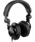 Polsen HPC-A30 studio monitor headphones included in Scarlett 2i2 USB-C Audio Interface 4th Gen Bundle with padded ear cups.