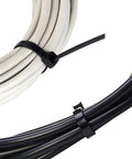 Heavy Duty Nylon Cable Zip Ties 8 Inch Self Locking Wire Ties UV Resistant 50 Lbs Tensile Strength 100 Pack for Cable Management