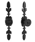 Black Zinc Alloy Drawer Cabinet Knob Pull for Cabinets and Drawers Retro European Style Vintage Handle