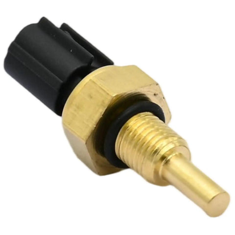 Fresh Street Ready Engine Coolant Temperature Sensor for Acura and Honda, brass sensor design with black connector.
