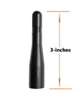 Slick Low Profile 3 Inch Short Antenna Replacement For Bronco 2021 2022 2023 2024 2025 2026 With Great Reception Car Wash Safe Easy Install Premium Aluminum Mast Bronco Accessories