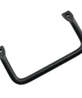 Industrial Round Bar Carry Handle Set, 2 Pieces, 100mm, Carbon Steel With Black Coating, Flat Head Tilt Puller, Heavy Duty Equipment Handle
