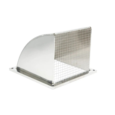 Heavy Duty 8 Inch To 12 Inch Wall Vent Cap Stainless Steel Square Ventilation Cover With Screen Mesh For Home Kitchen Bathroom No Fuss Ducting Grill Easy Install