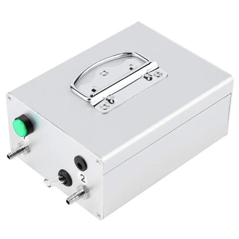Goat Milking Vacuum Pump Portable 48W 12V Electric Milker With Large Suction Pulsator, durable aluminum housing, copper core