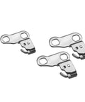 Two Piece 416143901 Shuttle Hook Plate Spare Part For 65 80E 90E 18525 Sewing Machines Pro Grade Metal Construction Precision Positioning For Smooth Straight And Complex Stitches Great For Home Sewing Garment Making Repairs And Creative Projects., three-piece metal sewing machine shuttle hook plates