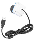 USB Eyepiece Camera For Telescopes Live View To Laptop Or PC Capture Real Time Lunar And Planetary Images, white and black camera with USB cable