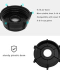 Blender Replacement Parts Ice Blade With Jar Base Cap And Two Rubber O Ring Seals Gasket Accessory Refresh Kit 6 rib jar base