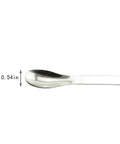Stainless Steel Micro Lab Sampling Scoop Set Of 4 Long Handle Spatulas And Reagent Spoons For Chemistry And Science Lab Use Deep Bottle Sampling Durable Hygienic Easy To Clean Versatile Lab Tools, 0.54 in scoop head