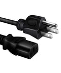 Six Foot AC Power Cord For Korg Pro Arranger N364 Music Workstation 61 Key Keyboard Durable Flexible Cable Ends