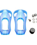 Upgrade Your Baitcast Reels With These Kickass Acrylic Handle Knobs Featuring Super Smooth Ball Bearings And A Lightweight Design For That Next-Gen Fishing Adventure You Been Waiting For. Blue acrylic baitcast reel handle knobs set with bearings, screws, and washers