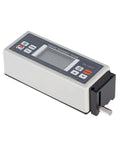 Straight Up Precision Digital Surface Roughness Tester With Inch And Metric Switch Multi Parameter Ra Rz Rq Rt Usb Data Sync And Memory Storage For Plug And Play Gauging close-up view of the gauge with controls.