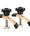 Beefy 2 Pack Mini Hold Down Clamp Kit For CNC Routers Built For Woodworking And Metalworking With Quick Tightening Knobs