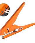 Pro Grade 15mm Hole Punch Pliers with Fixed Guide, Ergonomic Anti Slip Grip, for Paper, Cardboard, PVC Cards, Leather, Metal