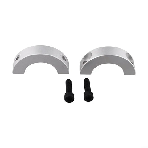 Rock Solid Double Split Shaft Clamp Aluminum Alloy Shaft Collar Offering Recessed Screws For Zero Shaft Scratches And A No Sweat Setup On 55 Mm Equipment Today