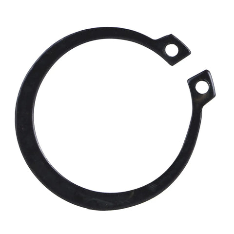 Close-up of an external circlip from the Heavy Duty External Snap Circlip Kit For DIY Mechanics And Pros 300 Piece External Retaining Ring Set