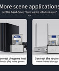 Heavy Duty Aluminum Hard Drive Docking Station For 2.5 And 3.5 Inch Sata Hdd And Ssd delivers fast data access for gaming and router connections.