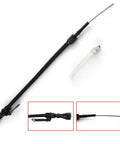 Flexible Black Oil Dipstick For GM Chevy LS Engine Family LSX LS1 LS2 LS6 4.8L 5.7L 6.0L 6.2L With Teflon Lined Braided Outer Housing Easy Read Measurements Heat And Cold Markings Replacement For High Performance LS Engines.