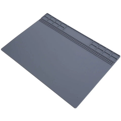 Pro Grade Watch Repair Pad Non Slip Rubber Mat For Watchmaking And Horology Tools Durable Grippy Bench Mat Gray Color