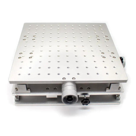 Heavy Duty Portable Welding Workbench With Smooth Xy Tracking, versatile aluminum engraving base shown from above.