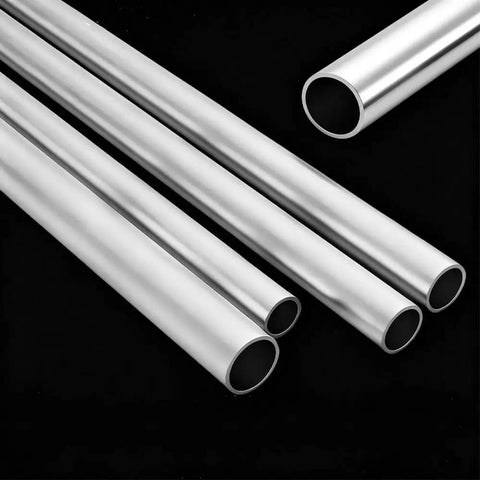 4 Pack 24 Inch Aluminum Tubes Three Quarters Inch Outer Diameter 0.04 Inch Wall Thickness 6063 Aluminum Round Tubing For DIY Projects