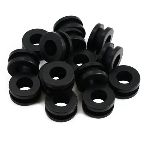 Beefed Up Motorcycle Bolt Kit And Screw Set For YZF R6 Fairing 2006 2007 black washers and grommets