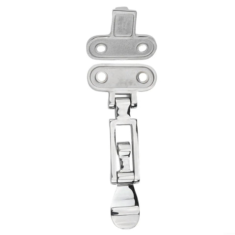 Anti Rattle Marine Latch In 316 Stainless Steel For Yacht Boat RV Cabinet Toolbox With Padlock Eyelet Silver 4.34 X 1.97 Inch