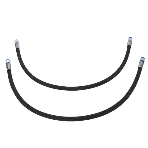 Heavy Duty Excavator Diverter Valve Hoses Two Pack Quarter Inch Interface High Pressure 60 MPa 8700 PSI Throttle Valve Hose