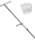 Pro Grade 36 Inch Stainless Steel Soil Probe With Two Piece Design For Garden Testing and Core Sampling in lawn and garden