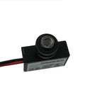 2 Pack Outdoor Dusk To Dawn Photoelectric Switches For 120V AC Lighting, close-up of sensor unit, hardwired design, automatic illumination control.