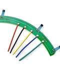 Top Notch Electric Bike Hall Sensor Board PCB Circuit Replacement For Ebike Motor Upgrade, featuring green printed circuit with colored wires.