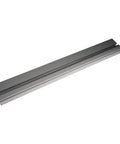 75 Type Miter Track T Slot for table saw and CNC router woodworking fence system, silver finish, aluminum, 20 inch length