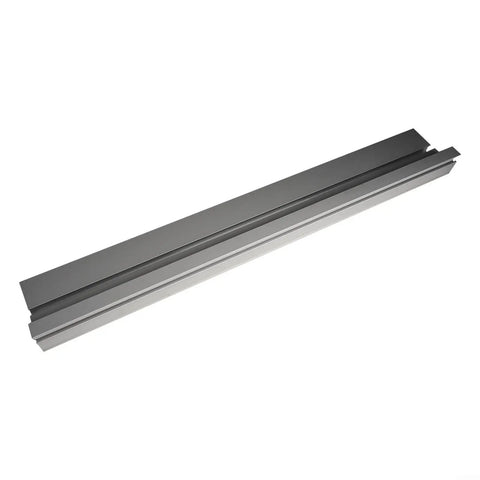 75 Type Miter Track T Slot for table saw and CNC router woodworking fence system, silver finish, aluminum, 20 inch length