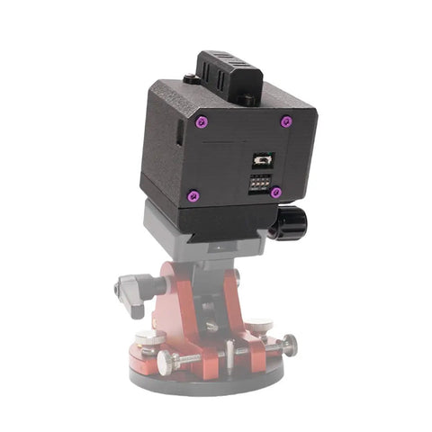 Star Tracking Equatorial Mount With Dual-Screw Steel Shaft, high-tech ESP32 dual-core unit, designed for astrophotography stability.