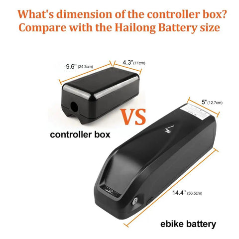 Beefy E Bike Controller Case Large Size 9.84 x 4.25 x 2.9 Inches Weatherproof Dustproof Easy Install Kit for Electric Bike Controller Box and Scooter Controller Case Conversion Part