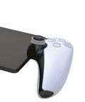 Close-up of PS Portal controller with Aim Assist Rings For PS Portal Motion Control Sponge Rings For Precision Aiming Dampening.