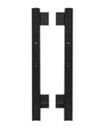 Heavy Duty Side Mount Ball Bearing Drawer Slides Pair Full Extension Cabinet Upgrade showing dual row steel tracks for smooth operation.
