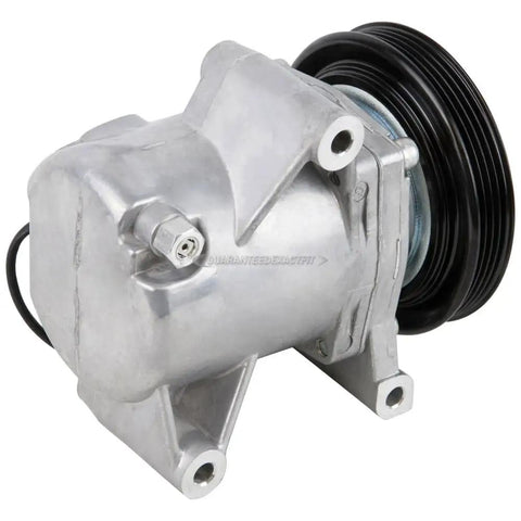 Top Shelf AC Compressor And AC Clutch Kit For Smart ForTwo Models 2008 To 2015 side view showing pulley and wiring details.